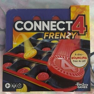 Hasbro Connect 4 Frenzy - Blue, Red, Yellow